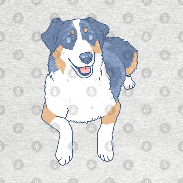 Blue Merle Aussie by Csieben